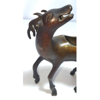 Bronzen wierookhouder, 19e eeuws